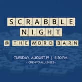 scrabble night word barn