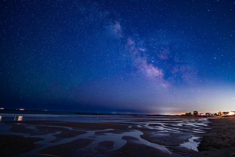wallis sands beach stars