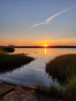 salisbury state reservation sunset