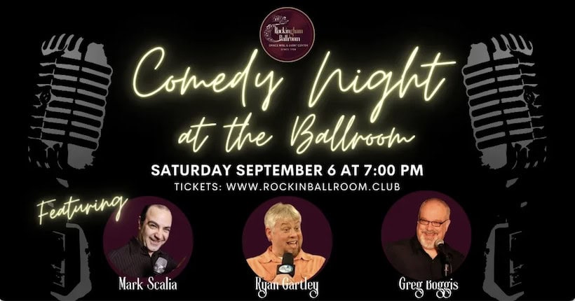 comedy night rockingham ballroom