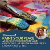 paint peace word barn