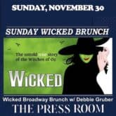 wicked singalong press room