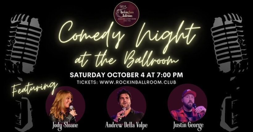 comedy night rockingham ballroom