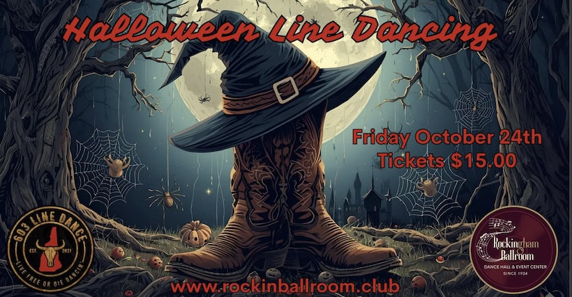 halloween line dancing rockingham