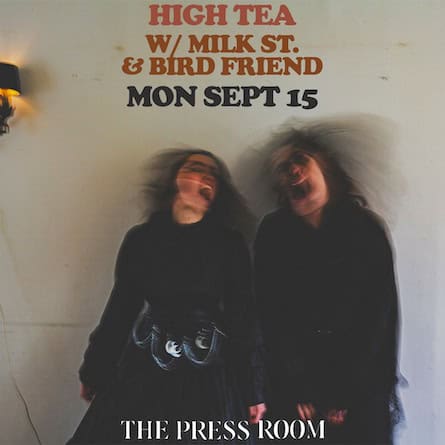 high tea press room