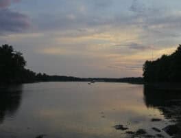 sagamore creek portsmouth sunset