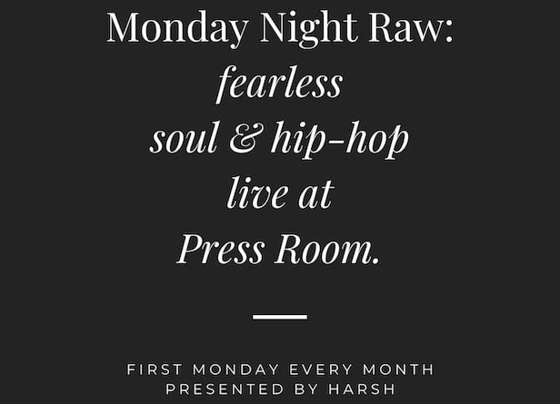 monday night raw press room