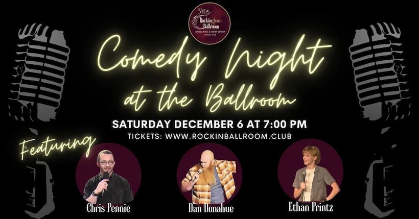 comedy night rockingham ballroom