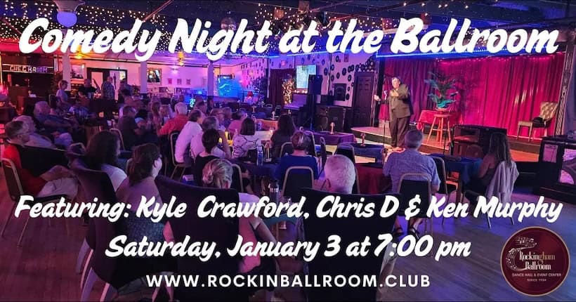 comedy night rockingham ballroom