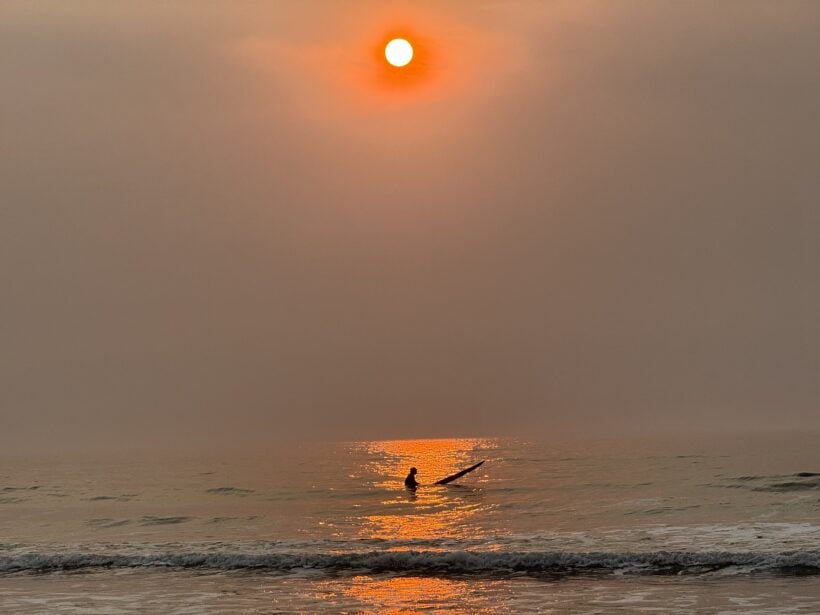 sunrise surf jenness beach
