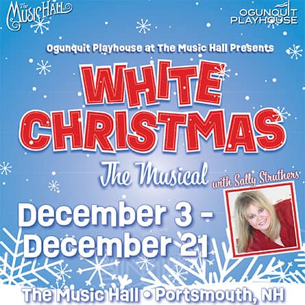white christmas music hall