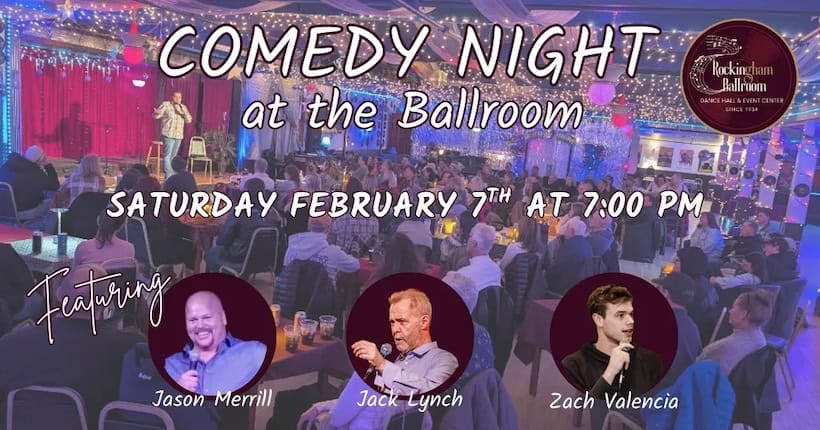 comedy night rockingham ballroom