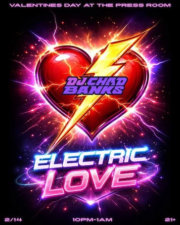 electric love press room