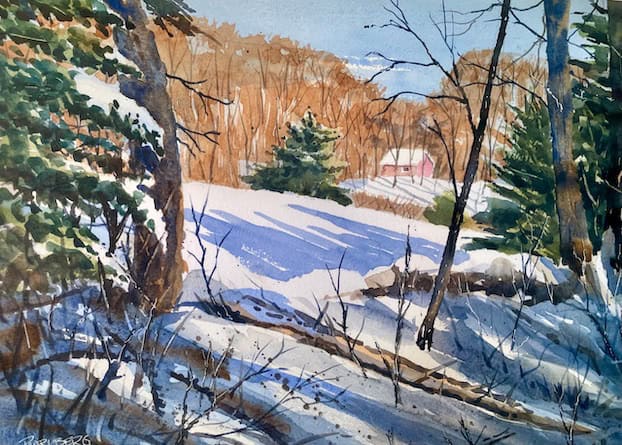 watercolor bill paarlberg