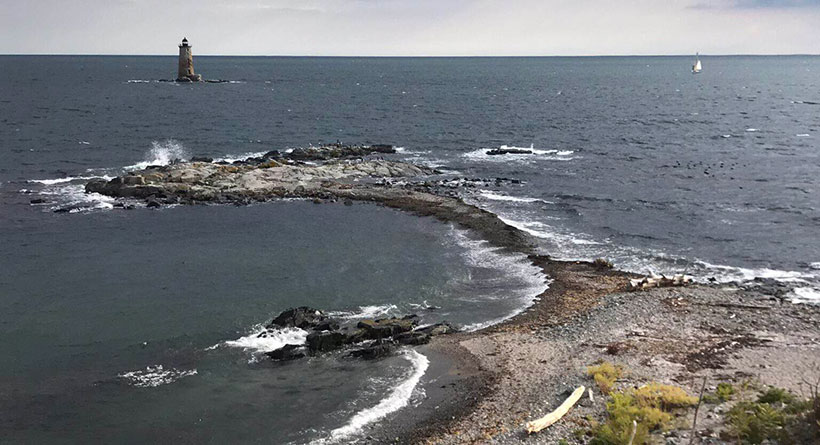 whaleback light maine