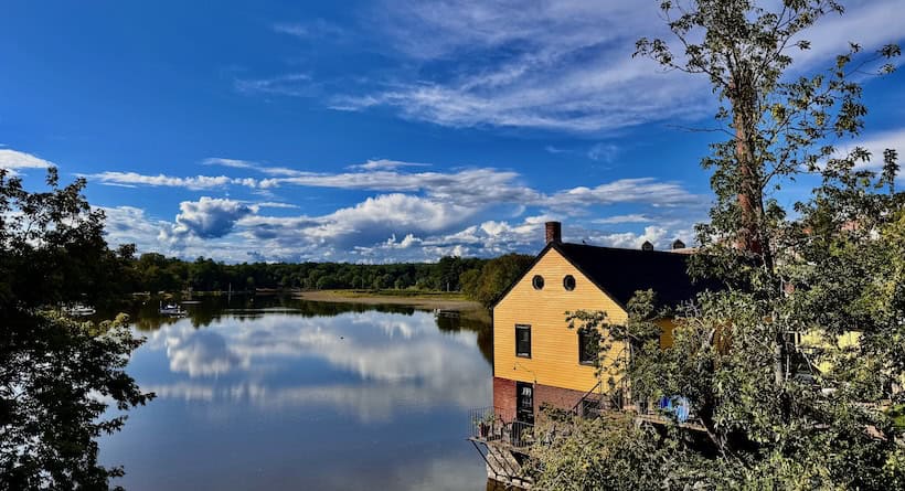 downtown exeter river