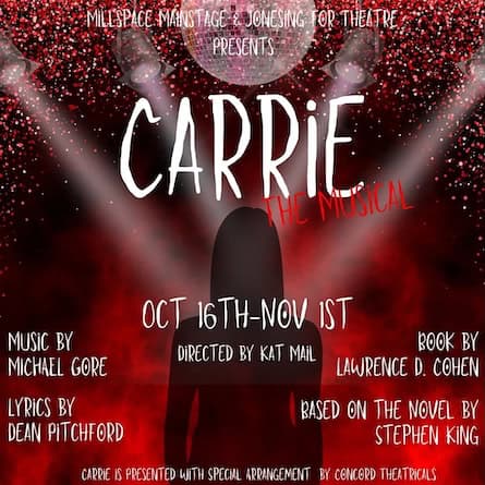 carrie musical newmarket millspace