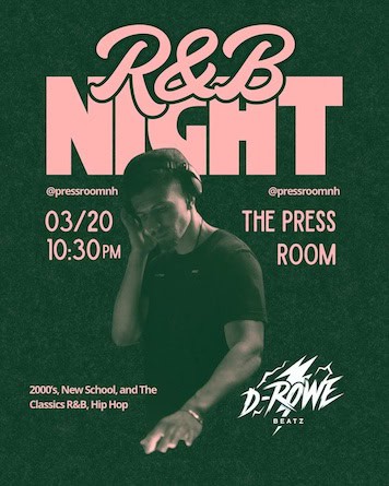 r&b night press room
