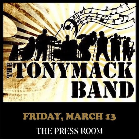 tonymack band press room