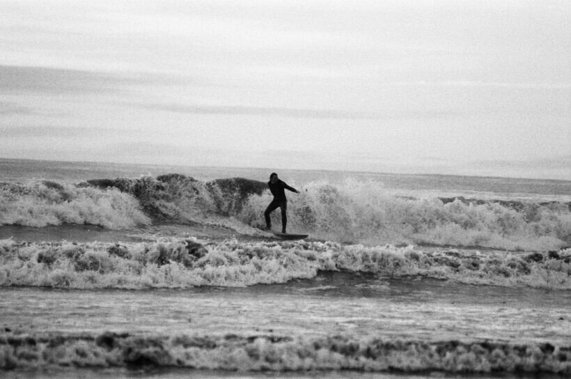 jenness beach surfer