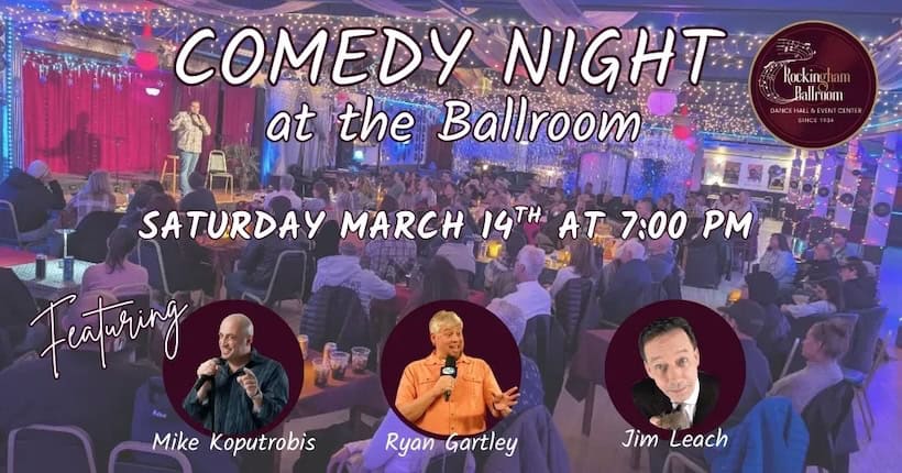 comedy night rockingham ballroom