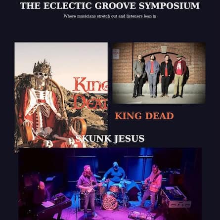 eclectic groove press room