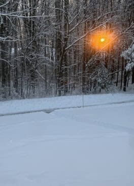 winter sunrise exeter nh