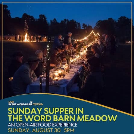 sunday supper word barn