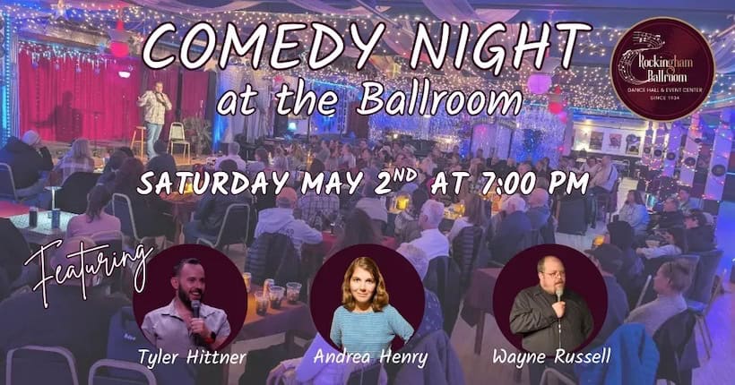 comedy night rockingham ballroom