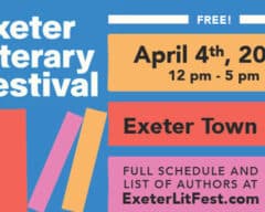 exeter literary festival 2026