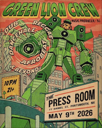 green lion press room