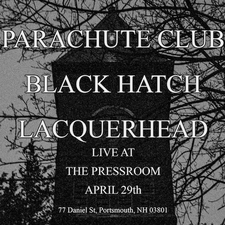 parachute club press room