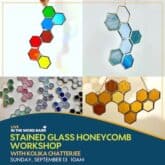 stained glass word barn