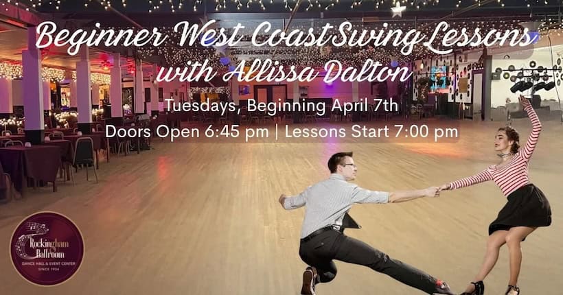 Dance, Featured, Workshops: Beginner West Coast Swing Lessons with ...