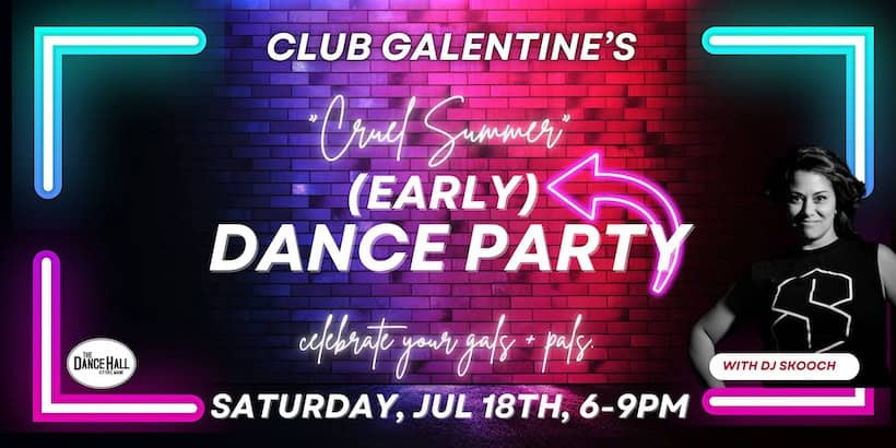 club galentine dance hall