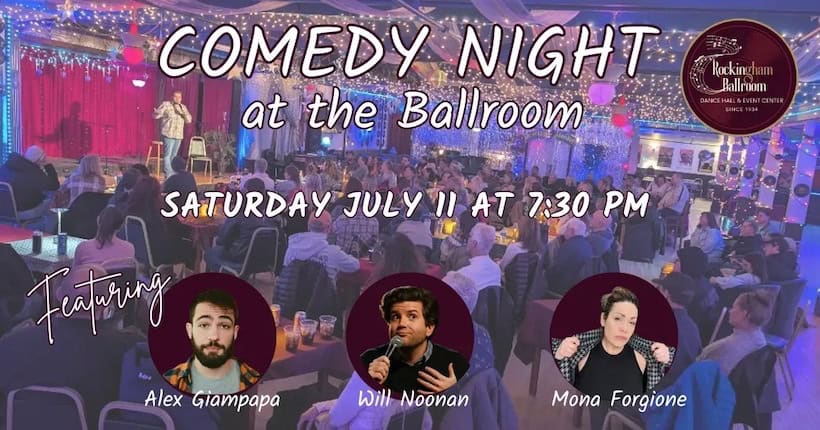 comedy night rockingham ballroom