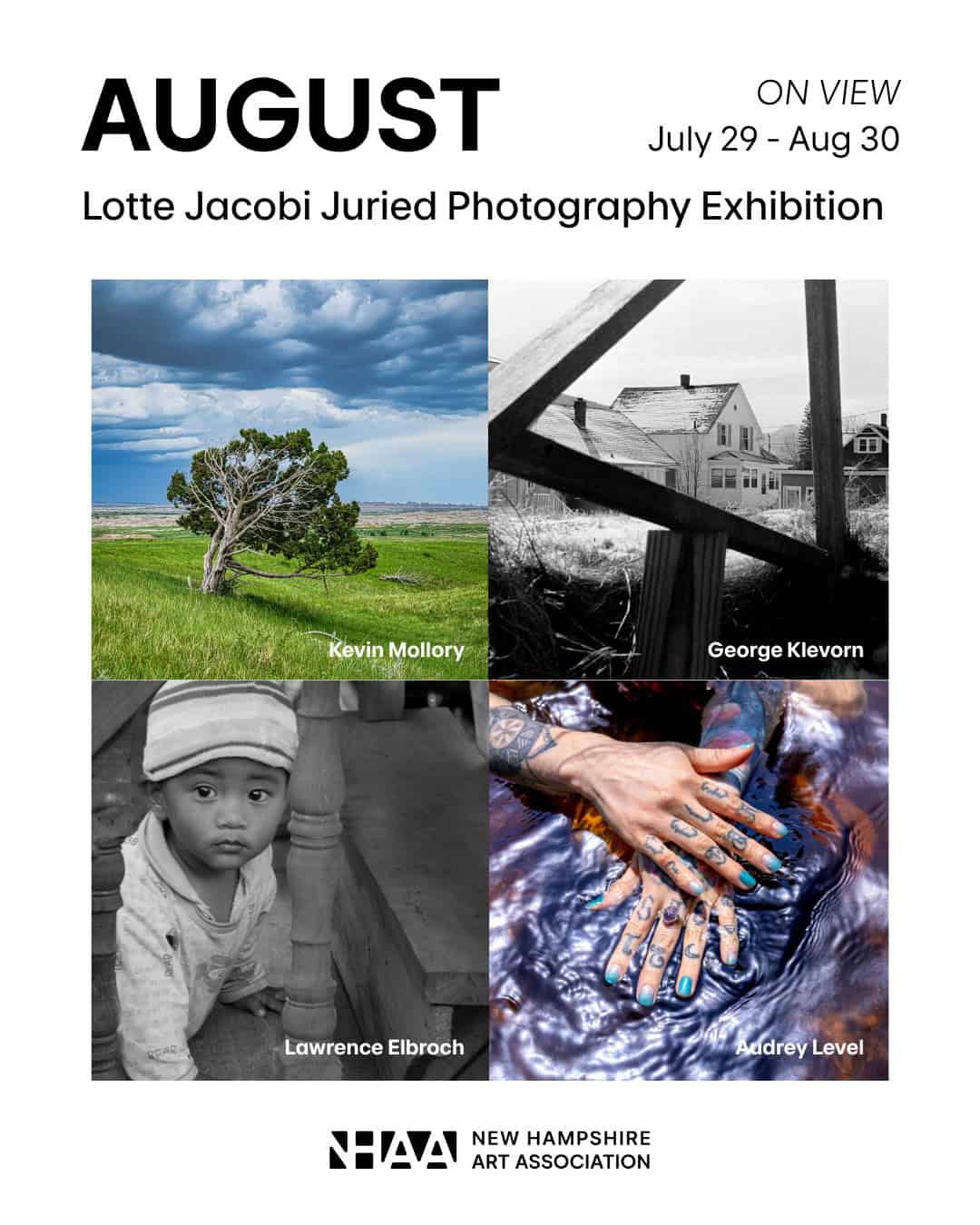 NHAA’s Lotte Jacobi Juried Photography Exhibition