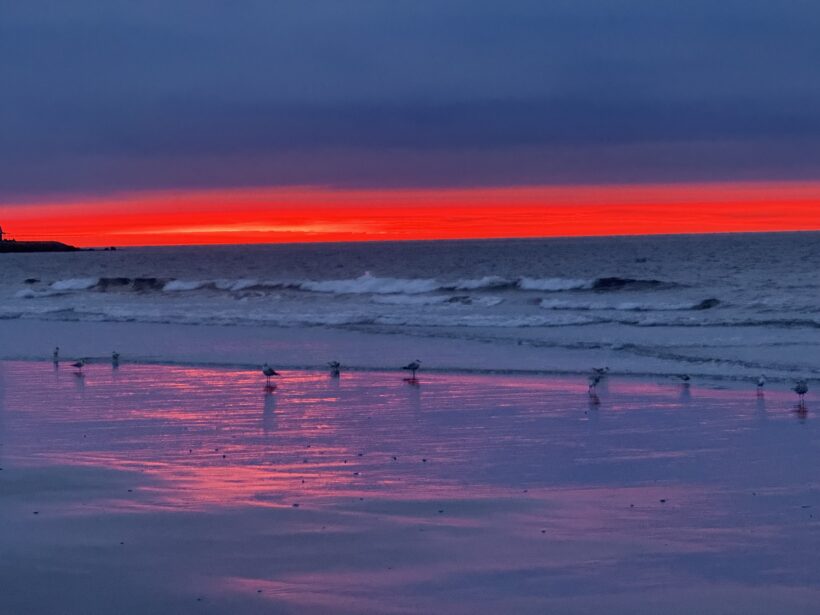 sunrise jenness beach rye