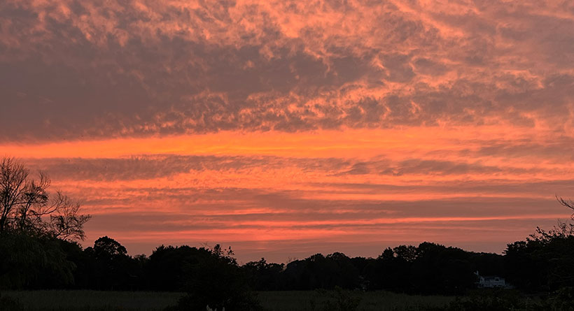 sunset rye nh