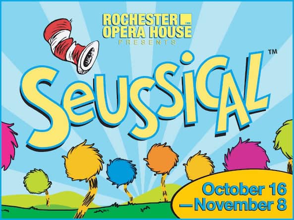 seussical rochester opera house