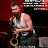 andrew emanuel birthday press room