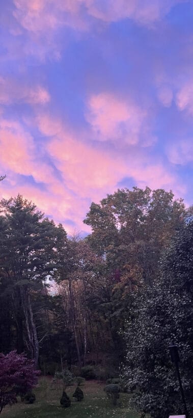 greenland nh morning sky