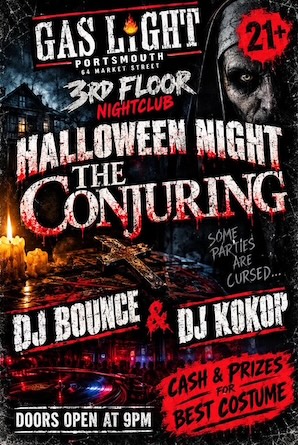 halloween party portsmouth gas light