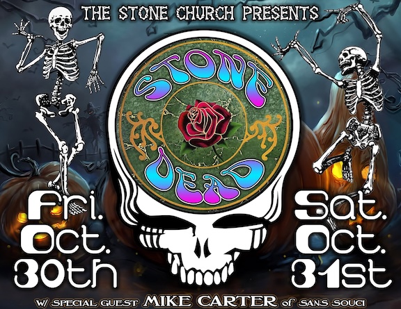 stone dead halloween stone church
