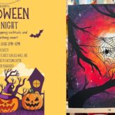 halloween paint night daniel street