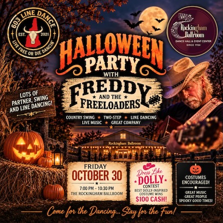 halloween party rockingham ballroom