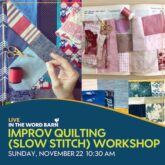 improv quilting word barn