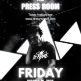 black indie rock party press room